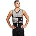 ZFOsports Short Adjustable Weighted Vest with Phone Pocket & Water Bottle Holder