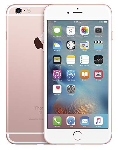 Apple iPhone 6S Plus 5.5in 16GB GSM Unlocked Smartphone, Rose Gold (Renewed)
