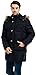 Valuker Men's Down Coat With Fur Hood With 90% Down Parka Puffer Jacket