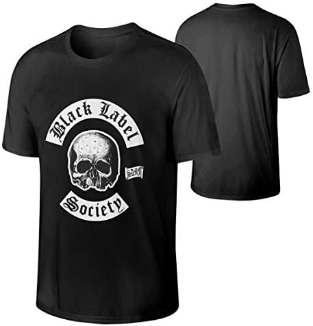 Black Label Society Mens Crewneck Ultra Cotton Comfort Short Sleeve Adult Tee