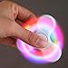 Hot Sale! AMA(TM) LED Light Fidget Hands Spinner Fingertip Bearing Toy EDC Focus ADHD Autism Decompression Gyro (White)