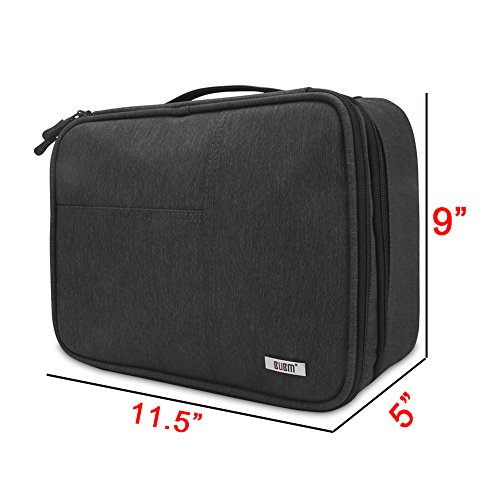 image for BUBM Travel Organizer, Electronic Accessories Storage Bag for Cord, Me