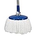 3 Pack Spin Mop Replacement Head, Round Shape Standard Size Microfiber Mop Head Refills for Hurrican, Mopnad, Casabell and Other Standard Size Spin Mop Systems