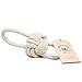 Rope Dog Toys for Large and Small Dogs - Natural Materials And No Artificial Dyes - All Dogs Love to Tug These Toy Ropes