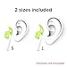 Spigen TEKA RA200 Airpods Earhooks Cover for Apple Airpods Earphones Headphones Earbuds (2 Pairs- Large & Small) Patent Pending - Neon