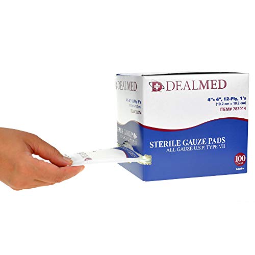 1 Dealmed+Sterile+Individually+Wrapped+Absorbent