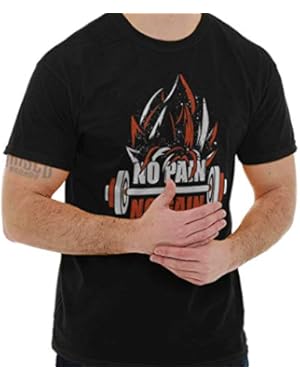 No Pain No Gain Super Saiyan Dragon Ball Z Goku Workout T Shirt