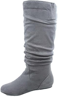 comfortable mid calf boots