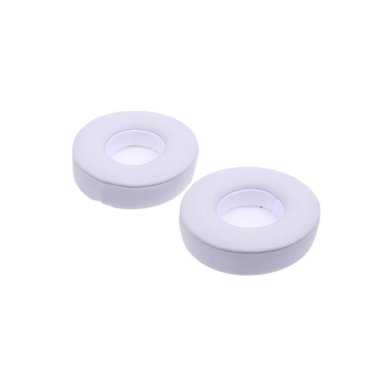 ibasenice Solo 2 & 3 Earpad Replacement - Memory Foam Replacement Ear Pads Wireless Headphone Covers Headset Pads Sponge Earpads Cushions Compatible Solo 3 Solo 2 (White)