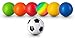 Aitken Enterprises Playground Balls 8.5 Inch (Set of 6) for Kids and Adults with Pump Plus Bonus Soccer Ball
