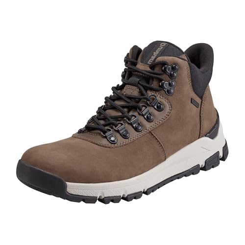 Dunham Men's Alpine Waterproof Mid Boot, Dark Taupe, 10 X-Wide