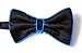 NEON NIGHTLIFE Light Up Bow Tie for Men, Blue
