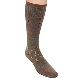 Sockwell Men's Digital Ditty Moderate (15-20mmHg) Graduated Compression Socks (Khaki, L/XL)