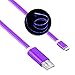 Bambud Micro USB Charger Cable, 3 ft Flowing LED Light Up USB to Micro USB Cables Sync and Charging Android Cable Cord for Samsung, HTC, Motorola, Nokia, Android, and More