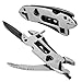 Sportsmax Multifunctional Stainless Steel Construction Tool Set Adjustable Wrench Jaw Screwdriver Pliers Knife for Emergency Equipment and Survival Gear