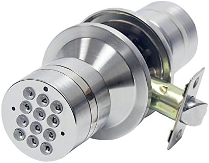 DIGOU Keyless Digital Electronic Entry Security Safety Door Lock Locker (Silver)