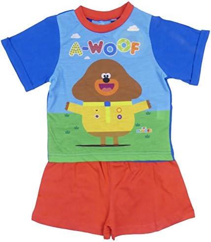 Childrens Character Hey Duggee Pyjamas Short T Shirt Sleepwear Night Wear