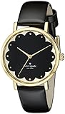 kate spade new york Women's 1YRU0227 Scallop Black Metro Watch