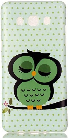 J510 Case,Galaxy J5 2016 Case,Winfrey[Sleeping Owl]Soft-interior Shock-Absorbing TPU Case Anti-scratch for Samsung Galaxy J510/ J5 2016