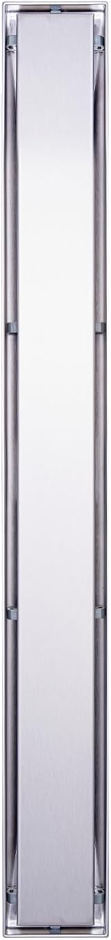 VEVOR 610mm Linear Shower Drain Tile Insert Brushed 304 Stainless Steel view 10