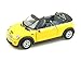 Kinsmart Mini Cooper S Convertible 1/28 Yellow