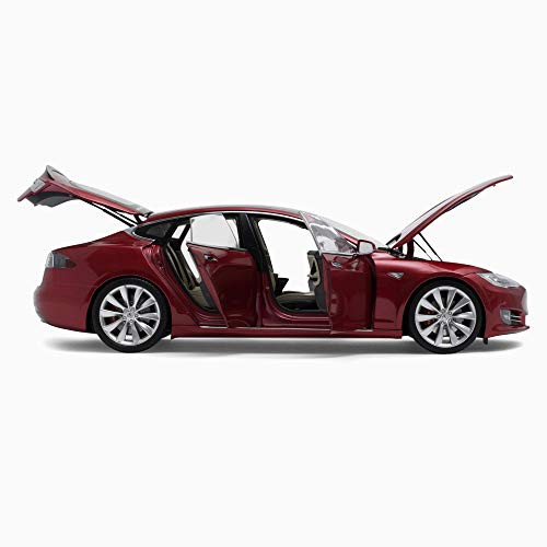 Tesla Diecast Model S P100D Red - Thumbnail 4