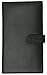 Marshal RFID Blocking Soft Premium Leather Bifold Credit Card Holder with Button Closure (Black)