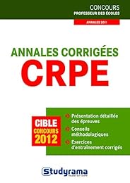 CRPE annales corrigées