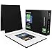 ARTEZA Black Canvas Boards for Painting, 8 x 10 Inches, Pack of 14, Blank Canvas Panels for Acrylic, Oil and Gouache Painting