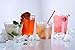 Party Essentials 9 oz Disposable Party Cups, Old Fashioned Tumblers, Cocktail Wine Glasses for Home, Picnic, Wedding, Birthday, 80-Count, Clear, Hard Plastic