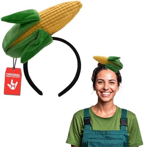 Taco Hat and Headband Set Plush Food Costume Party Accessory for Adults Nicky Bigs Novelties Adult Jumbo Taco Hat Mini Taco Headband  main image 4