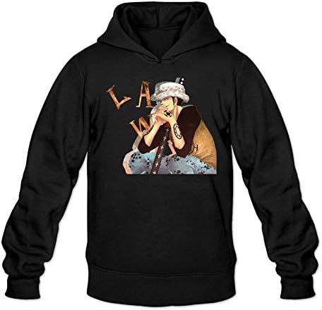 NYShirt Men's One Piece Anime Trafalgar Law Hoodie Sweatshirt