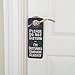 GRAPHICS & MORE Please Do Not Disturb I'm Disturbed Enough Already Plastic Door Knob Hanger Sign