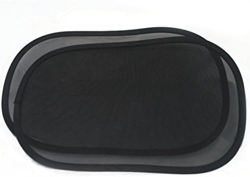 Car Sun Shade - 2 Pack Rear Side Window Cling Sunshade - Protect Your Baby - Block UV Rays 19 inches x 12 inches