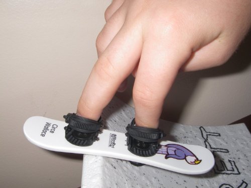 Finger Snowboard - Girl Rider