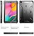 Galaxy Tab A 8.0 2019 (8.0 Inch) Rugged Case with Kickstand,SM-T290 SM-T295, Poetic Full Body Shockproof Cover, Built-in-Screen Protector, Revolution, for Samsung Galaxy Tab A 8.0 Inch (2019), Black