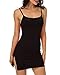 ZANZEA Women's Sexy Lingerie Lace Teddy Chemises Full Slips Sleepwear Mini Babydoll Nightgown G-String Black 4