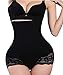 Gotoly Hi- Waist Butt Lifter Tummy Control Boy Shorts Buttock Booty Control (M/L, Black)