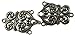 A Larger Tele Liten Pewter Cloak Clasp - 3 1/4