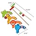 Wondertoys Wooden Animals Croquet Set Golf Toys Gift for Boys and Girls Early Educational Game for Children