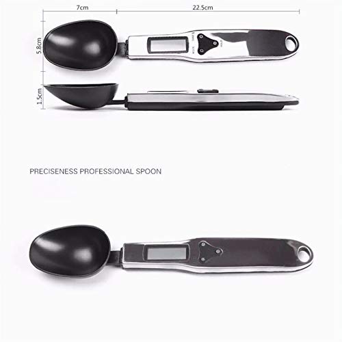 1 PC 300g/0.1g Portable LCD Digital Kitchen Scale Measuring Spoon Gram Electronic Spoon Weight Volumn Food Scale New