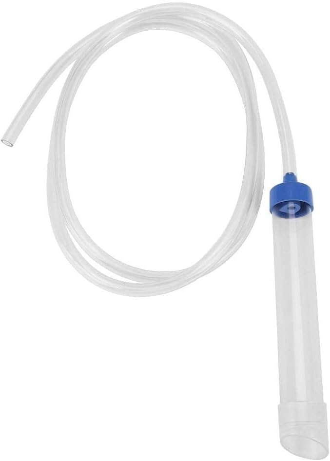 Photo 1 of Fish Tank Cleaner and Aquarium Water Changer Siphon with a Thinner Water Tubing?Gravel Vacuum for Aquarium Kit?Perfect for Cleaning Small Fish Tank (Shake Type)