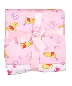 Amazon.com : Disney Winnie The Pooh Receiving Blankets ...