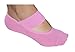 Lupo Women's Essential Crossover Non Slip Yoga Pilates Ballet Barre Grip Socks, Grey