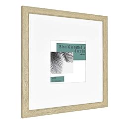 MCS Studio Gallery Frame, Natural Woodgrain, 16 x