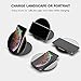 Wireless Charger, Wepor 3 Coils Qi Certified Fast Wireless Charging Pad 7.5W Compatible iPhone 11 Pro/11/Xs Max/XR/X/XS/8/8 Plus, 10W Fast Charge Galaxy S10/S10+/S10E/S9, New AirPods (No AC Adapter)