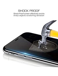 [2 Pack] iPhone Xs Max Privacy Screen Protector,SMAPP,[Anti-Spy] Anti-Shatter Tempered Glass for iPhone Xs Max 6.5",Case Friendly,Easy Install,9H Hardness