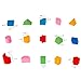 Shape Sorter Toy with 15 Holes My First Wooden Toys Shapes and Colors Matching and Sorting for Toddlers - Learning and Educational Toys for Kids