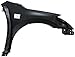 CPP Front Driver Side Primed Fender Replacement for 2007-2012 Nissan Altima Sedan