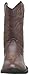 Deer Stags Girls Ranch Western Boot, Dark Brown, 2 Little Kid